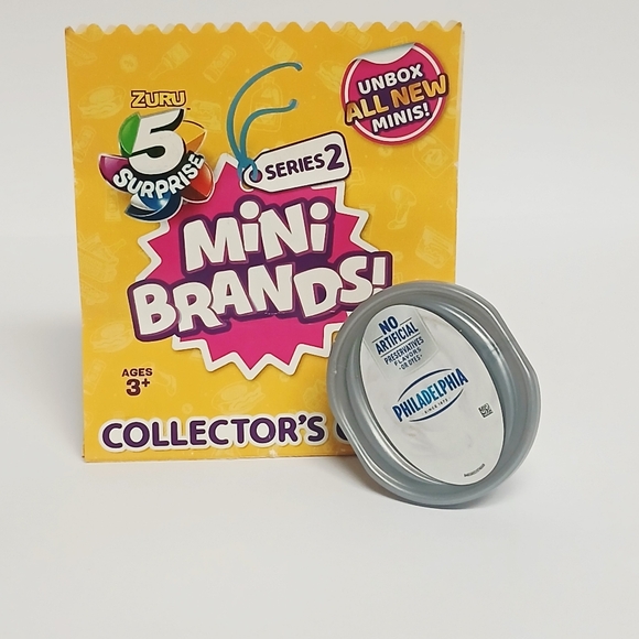 Zuru Mini Brands Series 2 Philadelphia Cream Cheese Spread - Picture 1 of 6